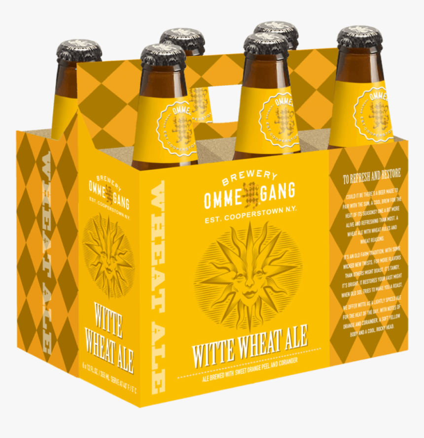 Witte Wheat - Ommegang Wheat Beer, HD Png Download, Free Download