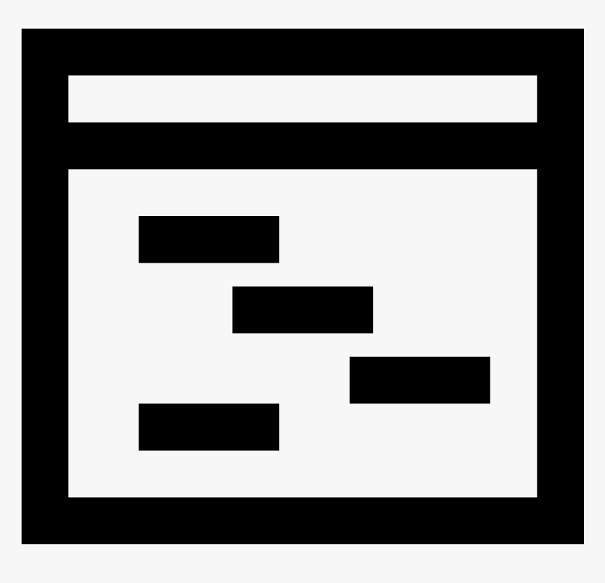 Black Square Outline - Icon, HD Png Download, Free Download