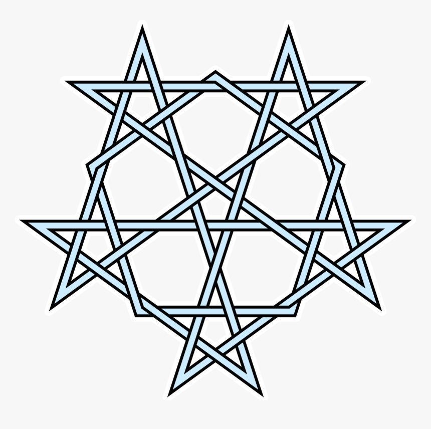 Pentagram In A Pentagon, HD Png Download, Free Download