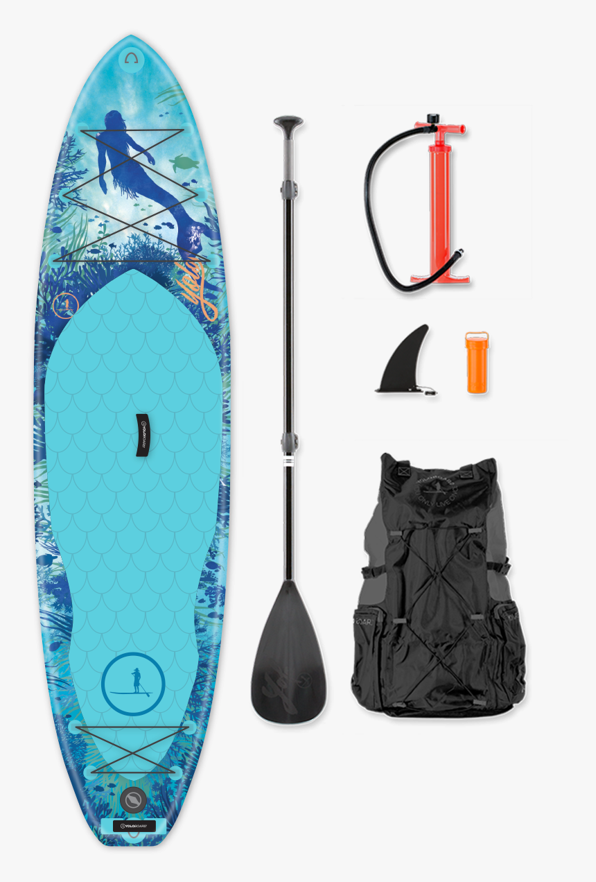 Yolo Mermaid - - 12 Inflatable Paddle Board, HD Png Download, Free Download