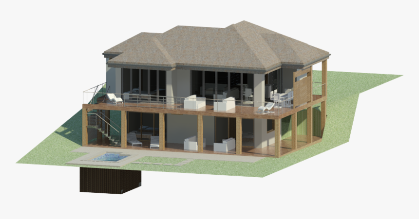 Exemple De Modélisation En 3d Dans Revit 2015 - Scale Model, HD Png Download, Free Download