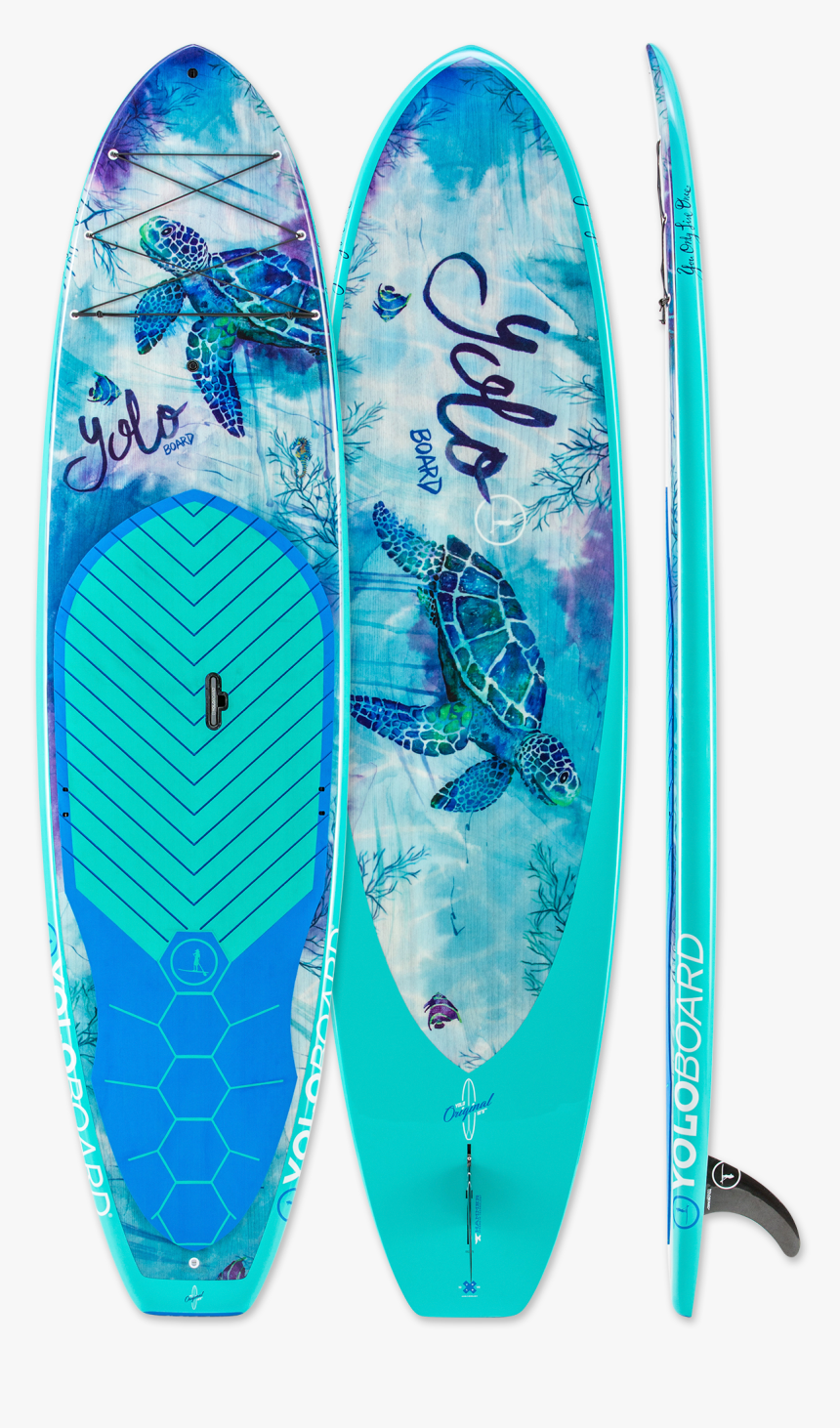 Sea Turtle Design Paddle Boards, HD Png Download, Free Download