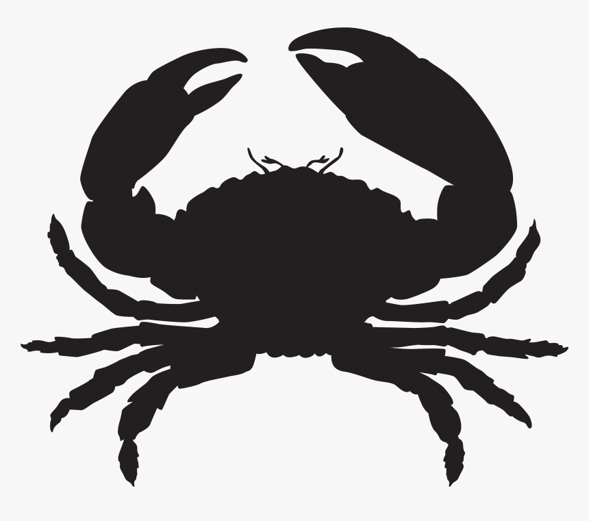 Apple Crab Clipart Black And White Png Transparent, Png Download, Free Download