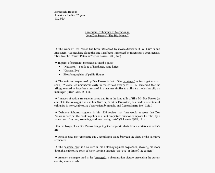 Cinematic Techniques - 1031 Exchange Agreement Sample, HD Png Download, Free Download