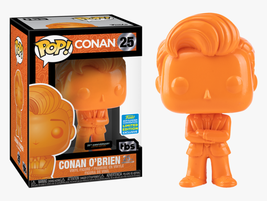 Funko Pop Conan O Brien Orange, HD Png Download, Free Download