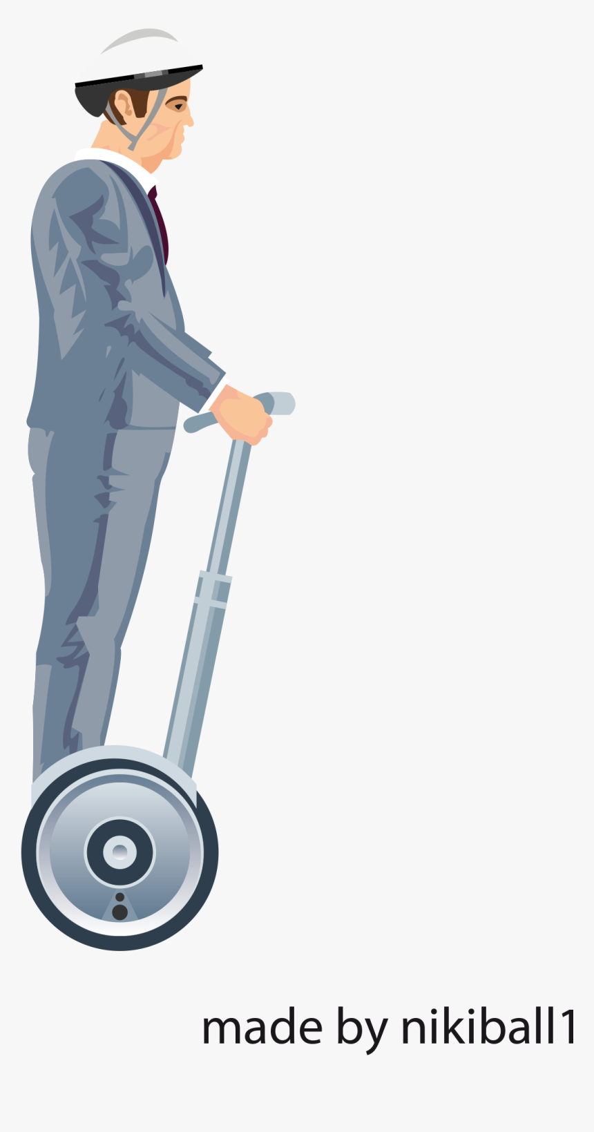 Happy Wheels Logo Png - Segway Steve, Transparent Png, Free Download