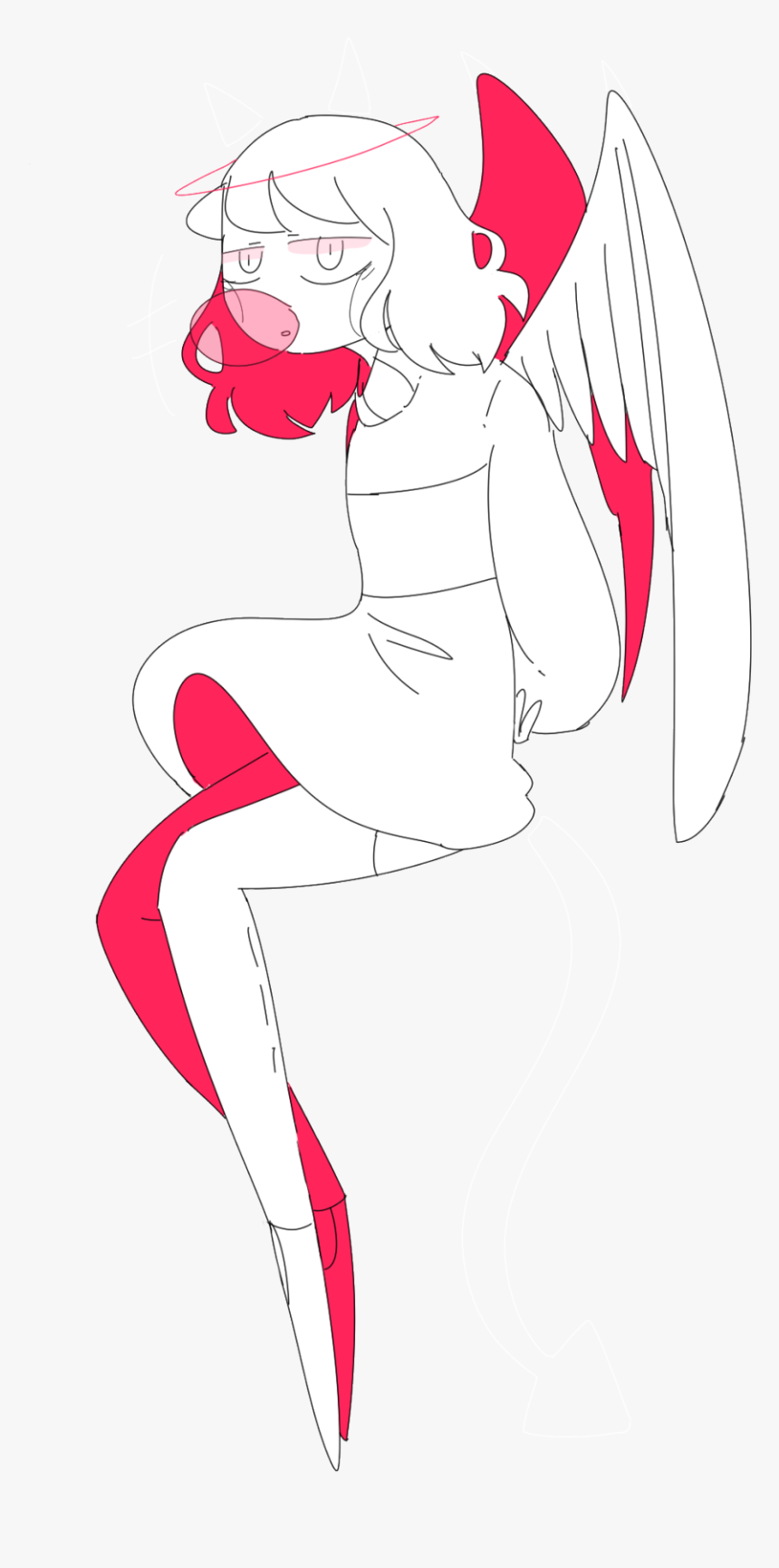 Angel Chara - Illustration, HD Png Download, Free Download