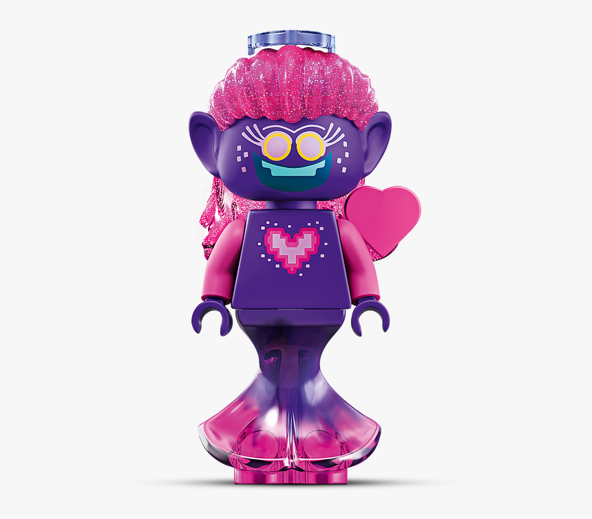 Lego Trolls Techno Reef Dance Party 41250 - Techno Troll, HD Png Download, Free Download