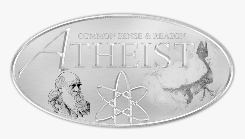 Atheist Logo Chrome - Atheism, HD Png Download, Free Download