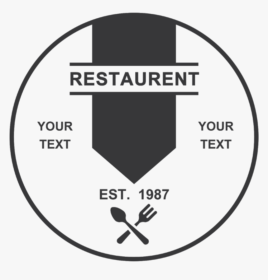 Fast Food Restaurant Logos - Circle, HD Png Download, Free Download