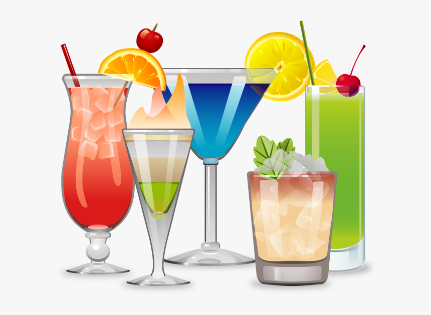 Drinks Archive Cocktail Party - Rum Cocktail Clipart, HD Png Download, Free Download