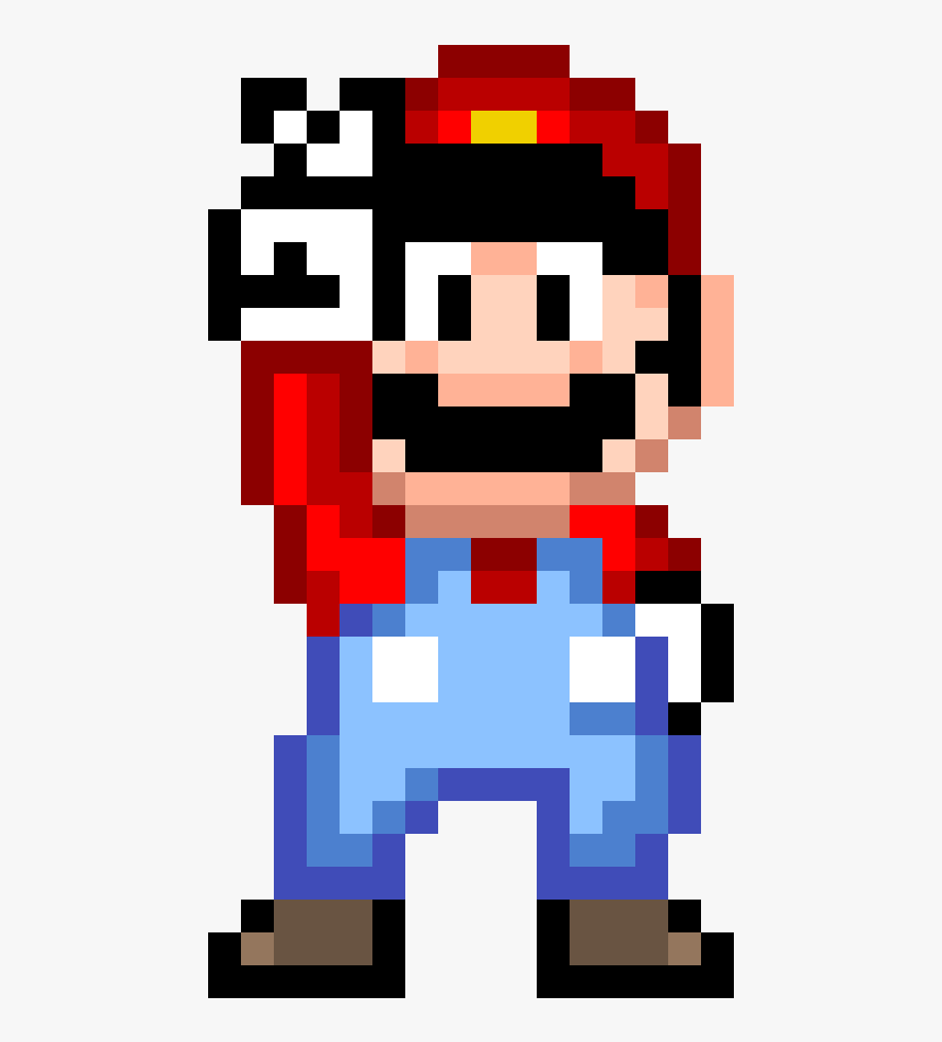 Mario Bros Pixel Art Hd Png Download Kindpng - Reverasite