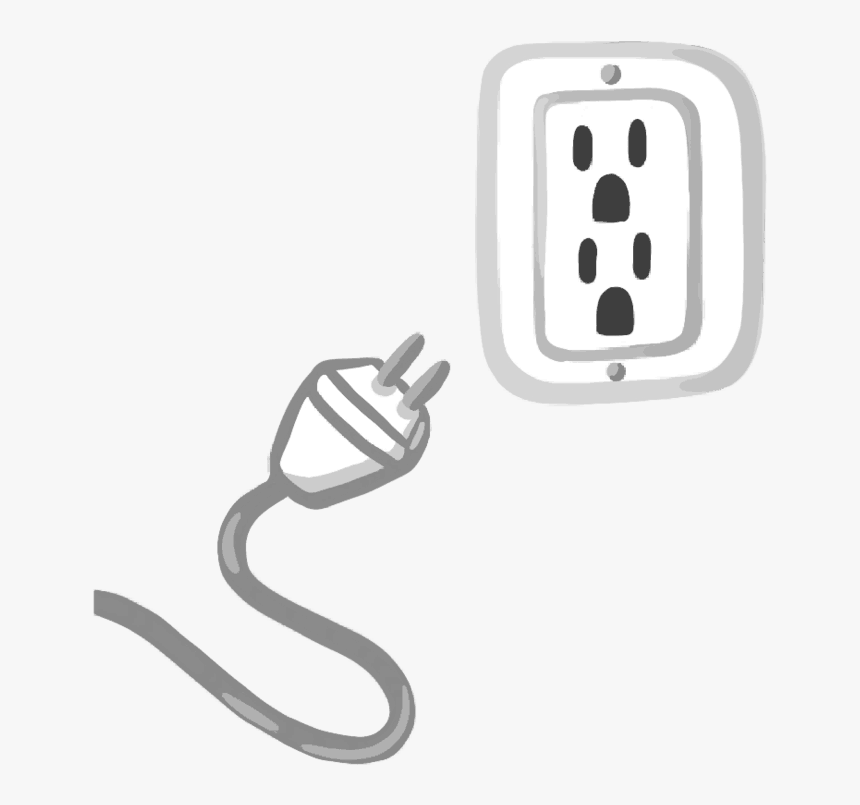 Wall Outlet Plug Image - Cable, HD Png Download, Free Download