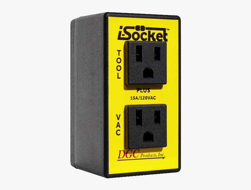 I Socket Plus Automatic Dust Control Switch, Large - Socket, HD Png Download, Free Download