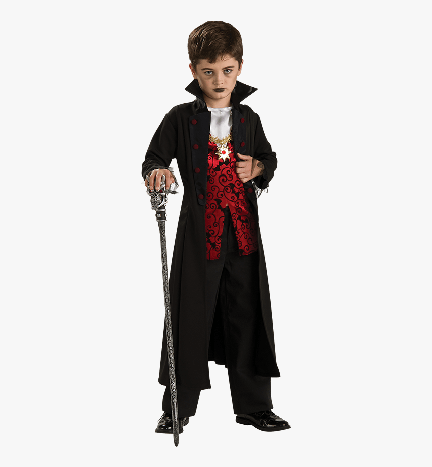 Royal Vampire Child Halloween Costume - Halloween Theme Dress For Boys, HD Png Download, Free Download