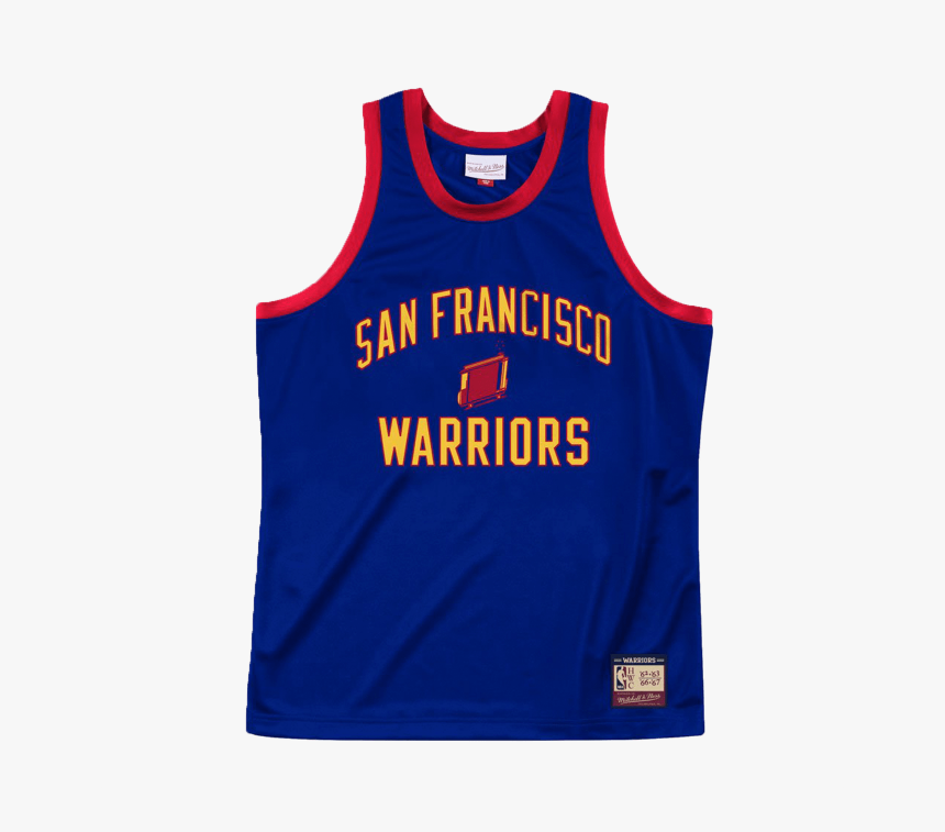 Mitchell & Ness Team Tank Top Golden State Warriors - San Francisco Warriors Jersey, HD Png Download, Free Download