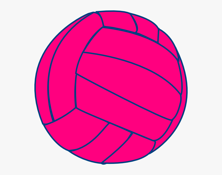 Pink Volleyball Png Transparent , Png Download - Pink Volleyball ...