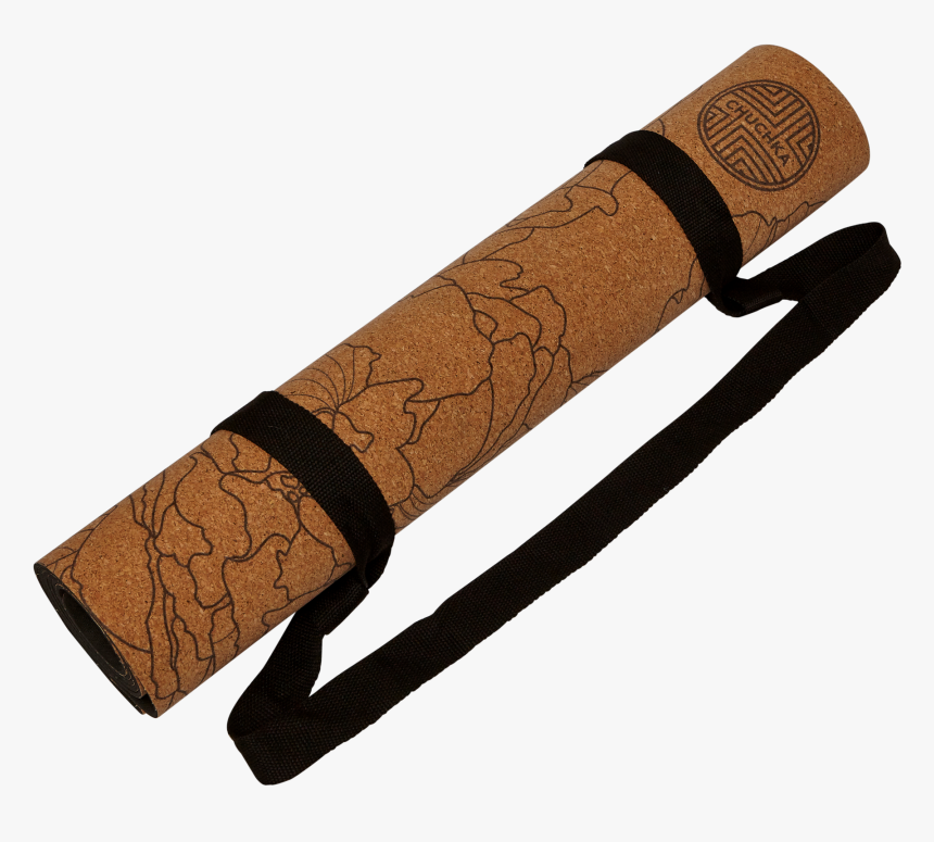 Peony Cork Yoga Mat - Strap, HD Png Download, Free Download