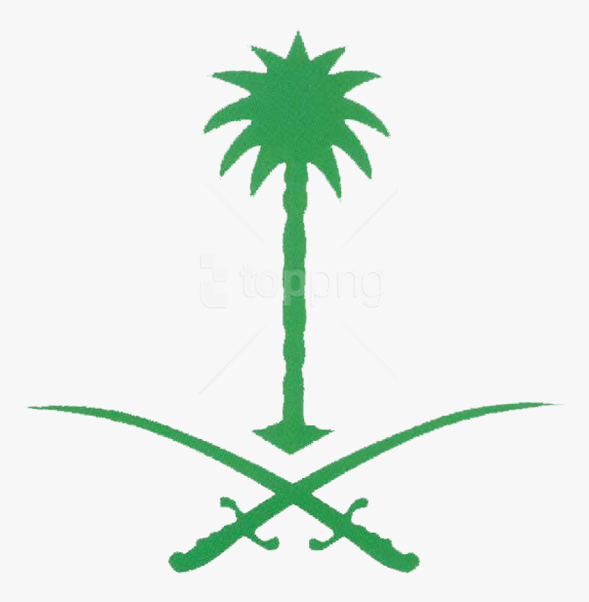 Free Png Emblem Of Saudi Arabia Png - Saudi Arabia Emblem, Transparent Png, Free Download