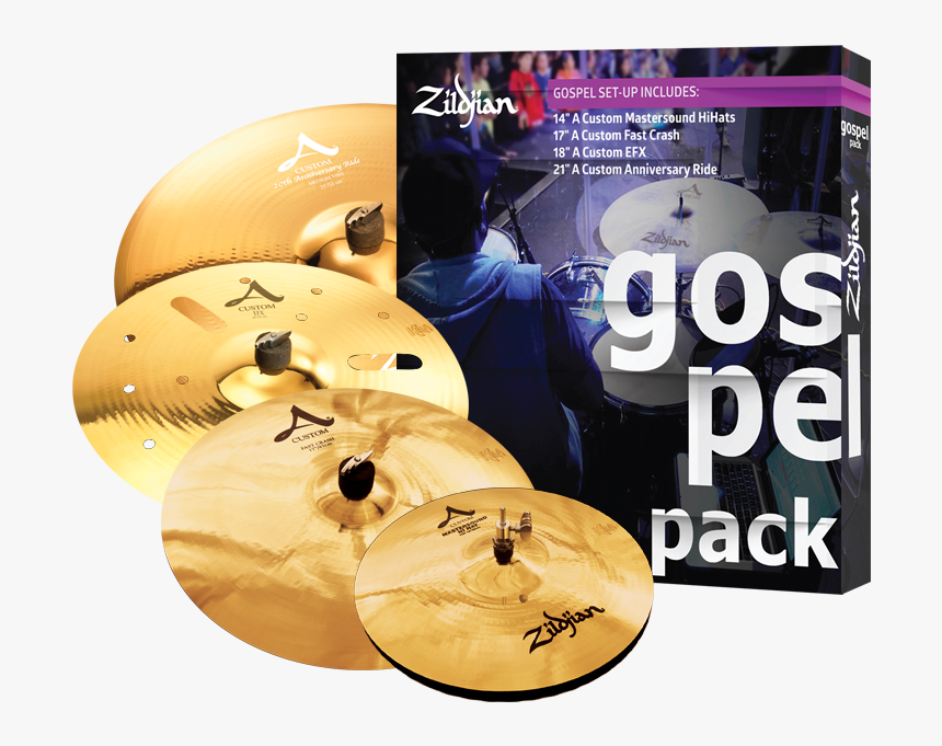 Zildjian Gospel Cymbal Pack, HD Png Download, Free Download