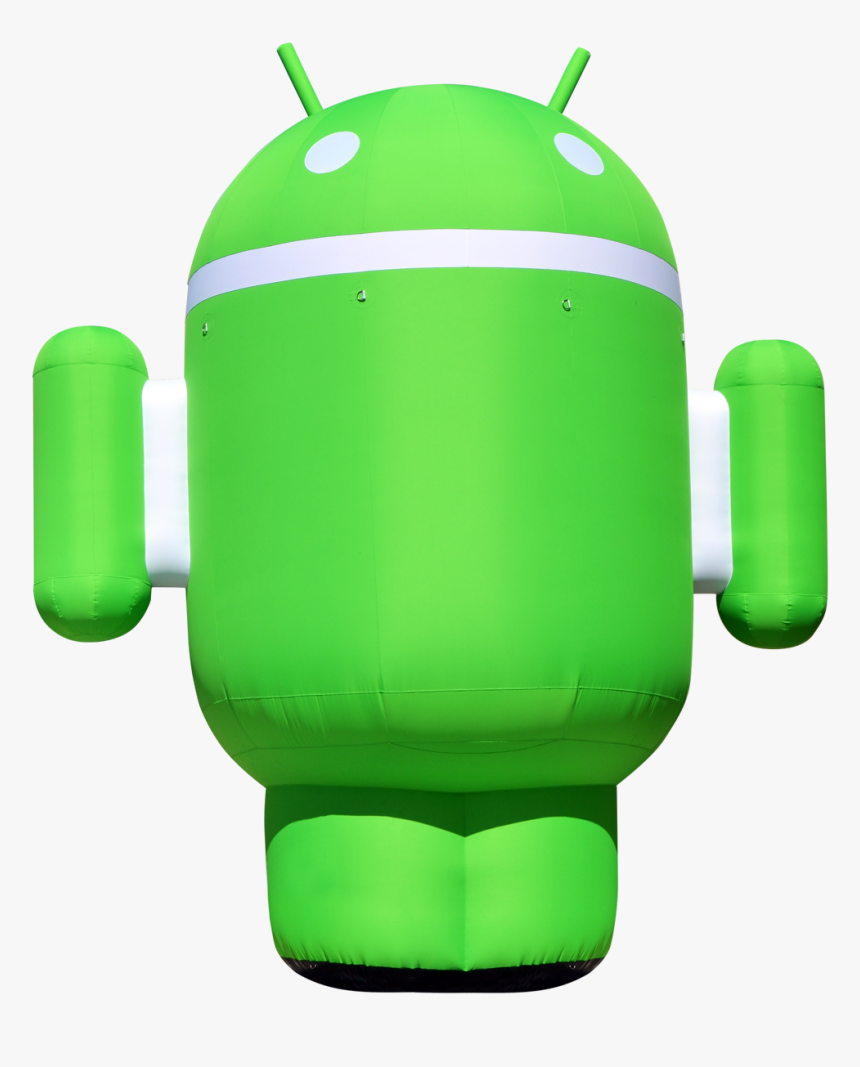 Giant Green Inflatable Android By Lookourway - Small Appliance, HD Png Download, Free Download