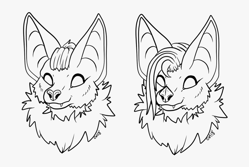 Bat Head Base Drawing, HD Png Download, Free Download