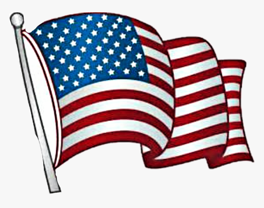 #american Flag #patriotic - Fourth Of July Flag Clipart, HD Png Download, Free Download