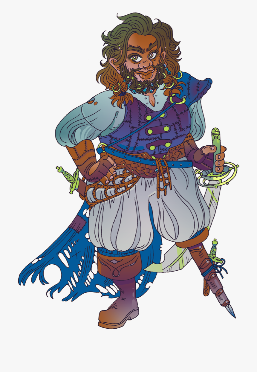 “ Meet Gilla Saltsmith - Dwarf Peg Legs, HD Png Download, Free Download