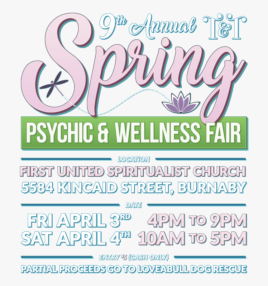 9th Annual T&t Spring Psychic & Wellness Fair - Talent Doesn T Work Hard, HD Png Download, Free Download