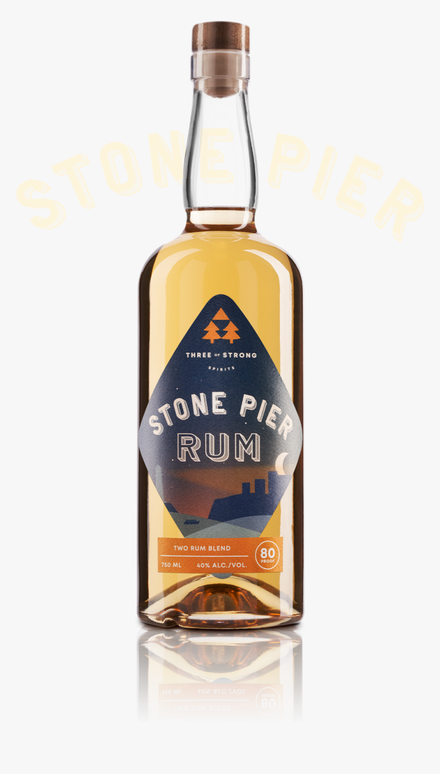 Three Of Strong Spirits, Stone Pier Rum, HD Png Download, Free Download