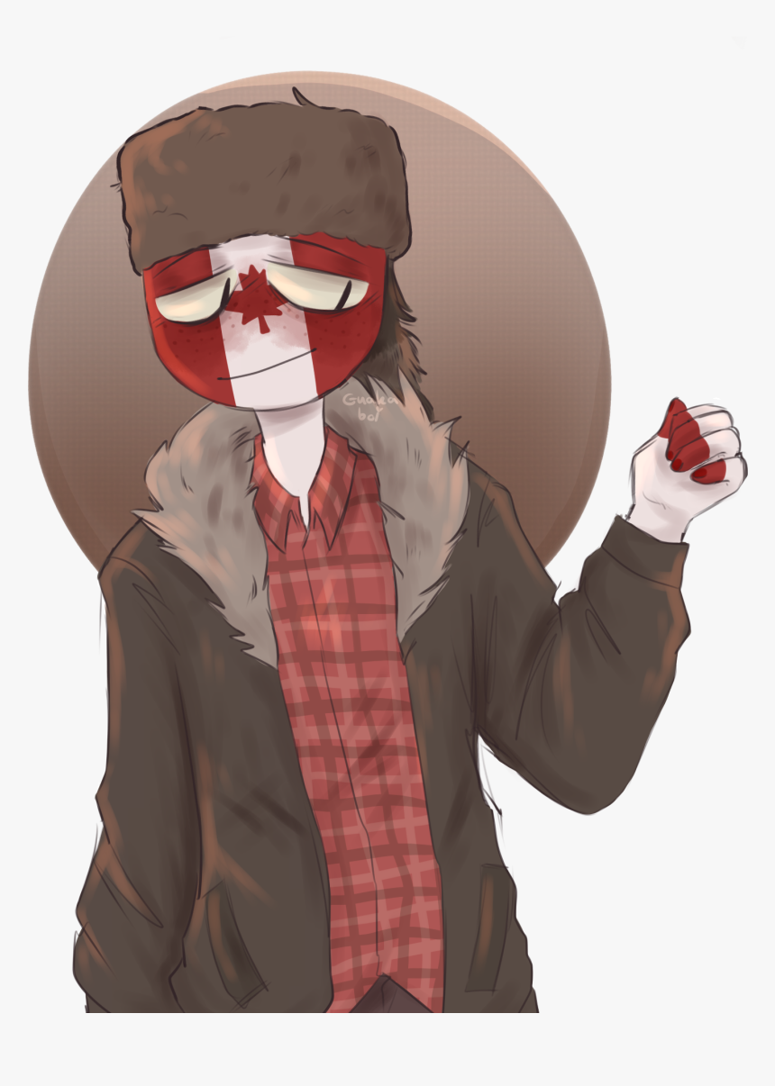Countryhumans Wiki - Countryhumans Canada, HD Png Download - kindpng.