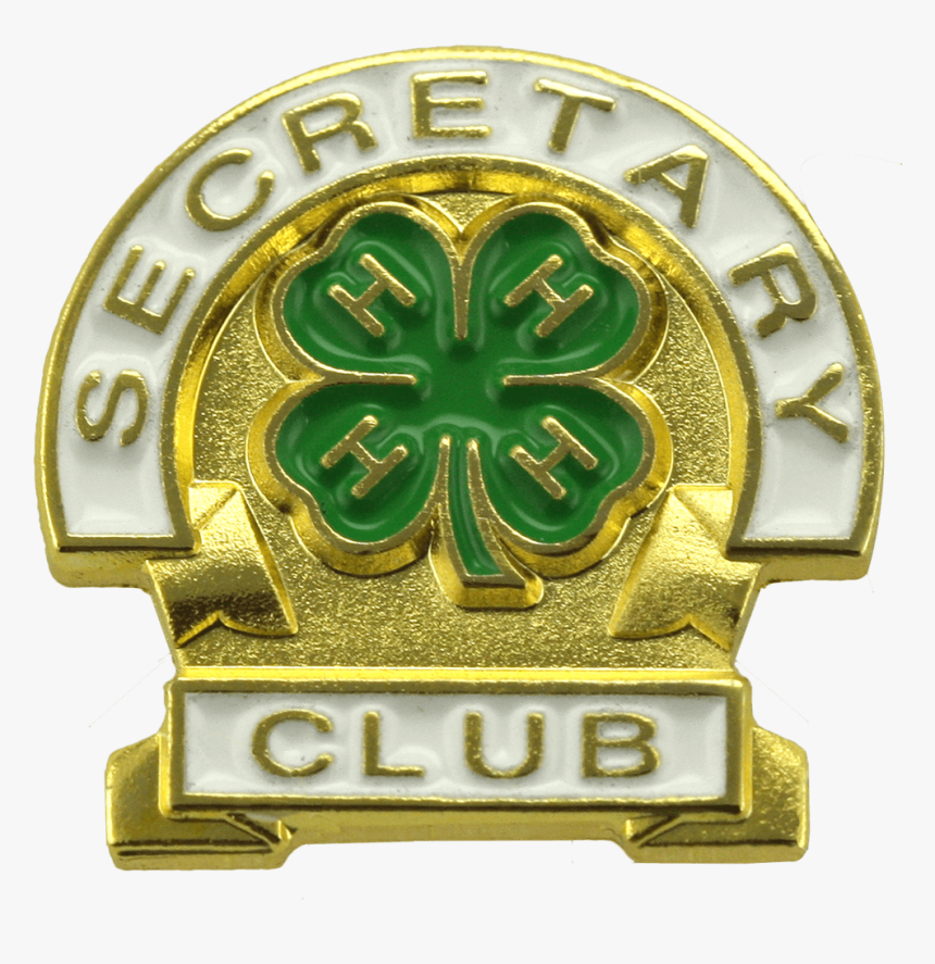 Secretary Club Pin - Emblem, HD Png Download, Free Download