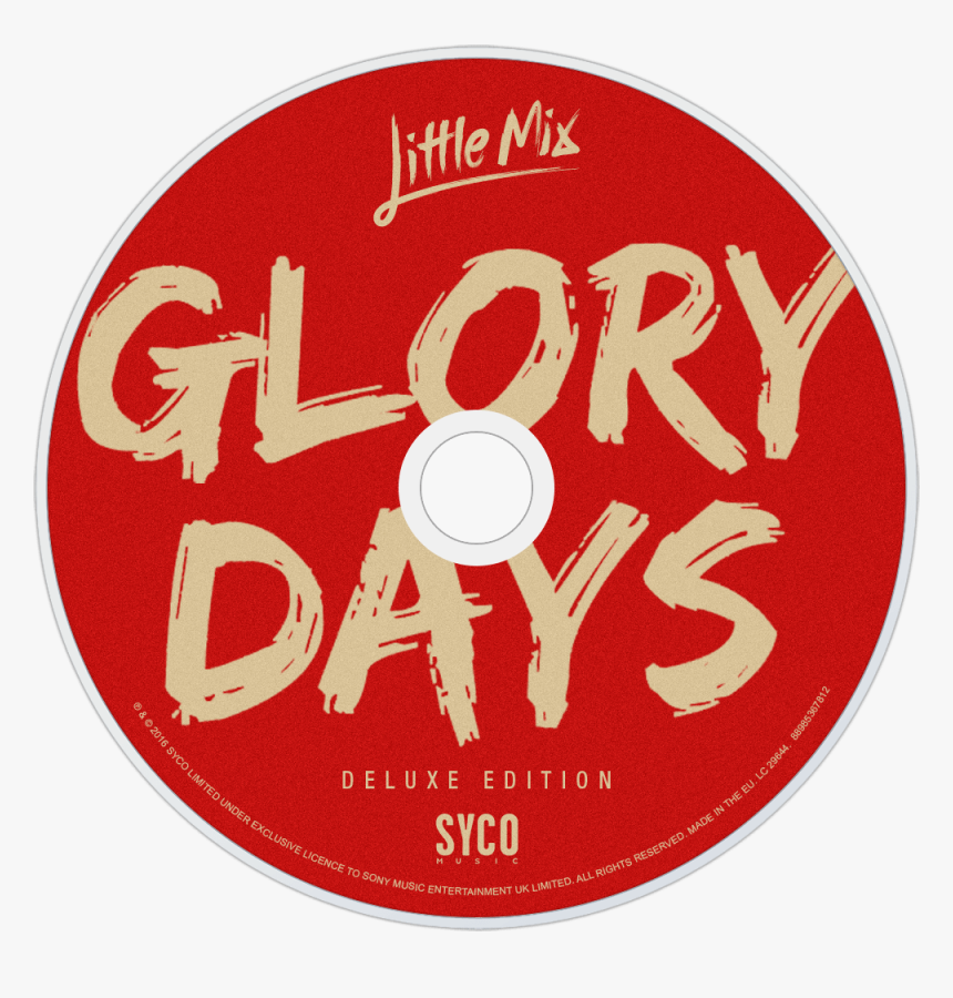 Little Mix Glory Days Cd Disc Image - Little Mix, HD Png Download, Free Download