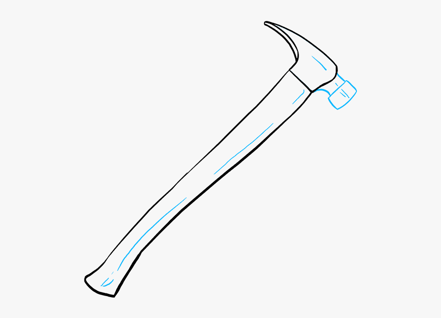 How To Draw Hammer And Saw - Illustration, HD Png Download, Free Download