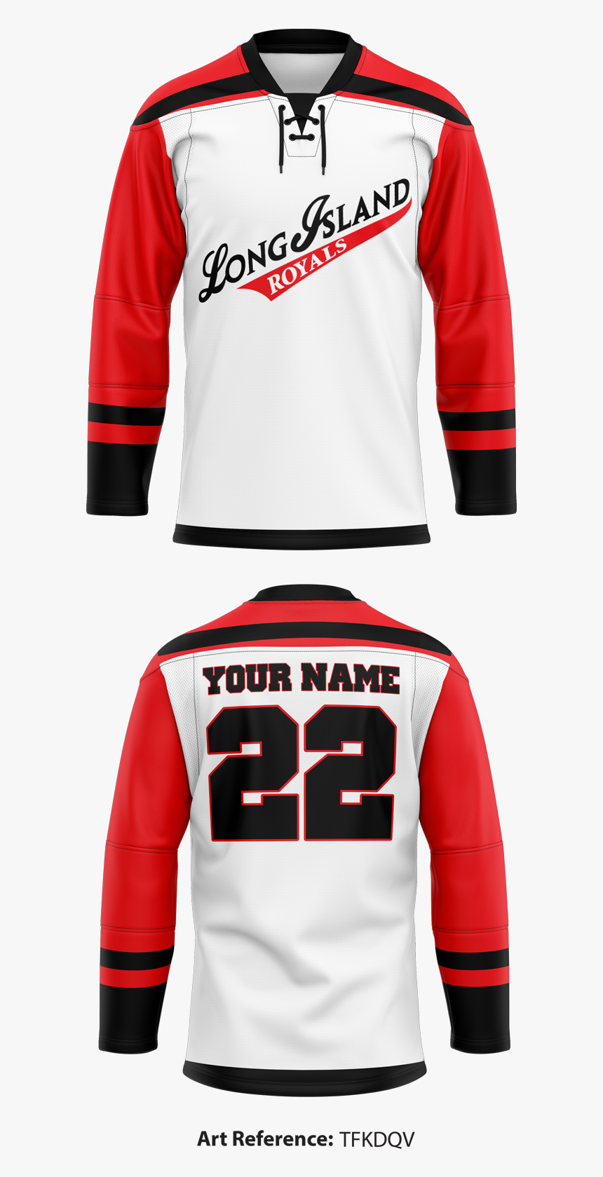 Long Island Royals Hockey Jersey - Li Royals, HD Png Download, Free Download