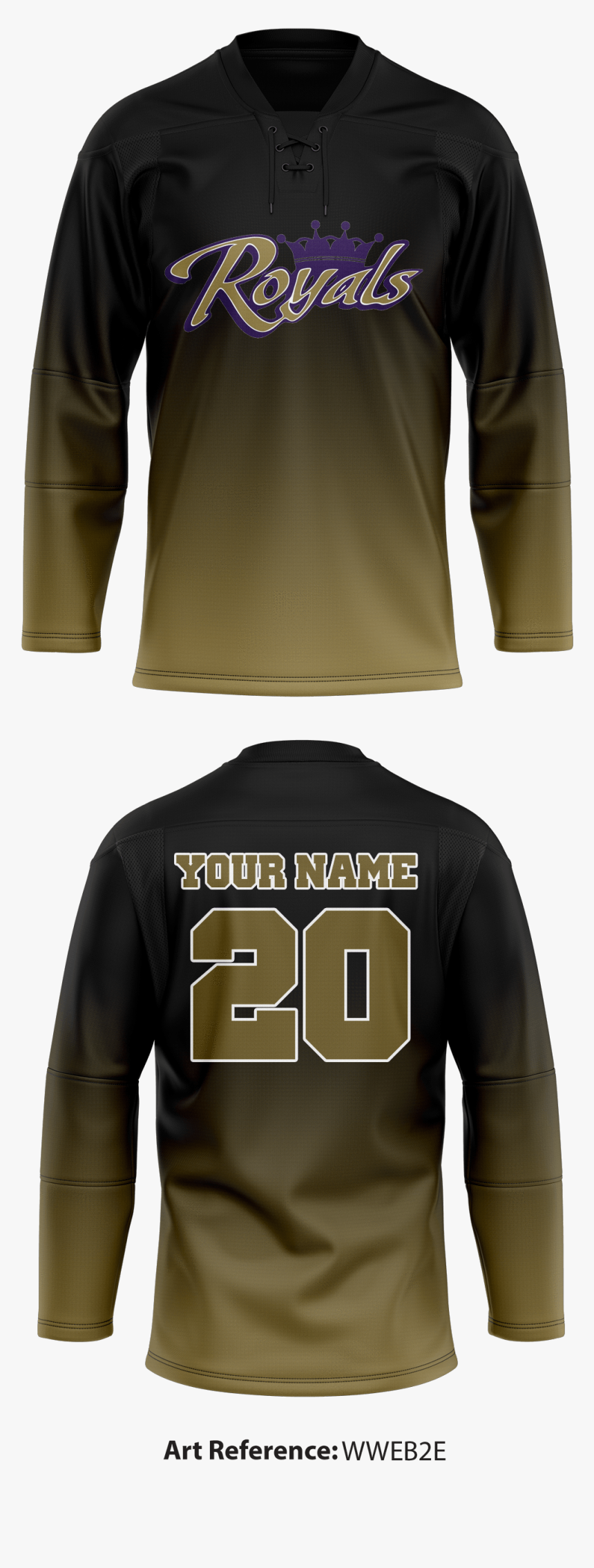 Roy Als Hockey Jersey - Long-sleeved T-shirt, HD Png Download, Free Download