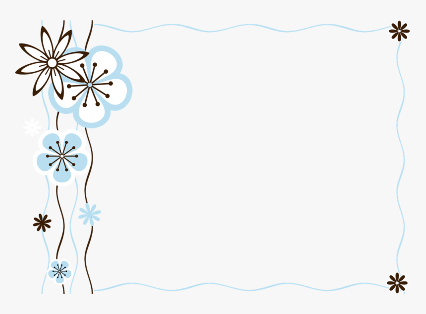 Floral Frame , Png Download, Transparent Png, Free Download