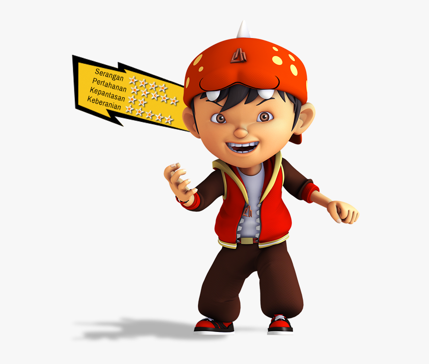 Transparent Cartoon Fist Png - Draw Cartoon Characters Boboiboy, Png Download, Free Download