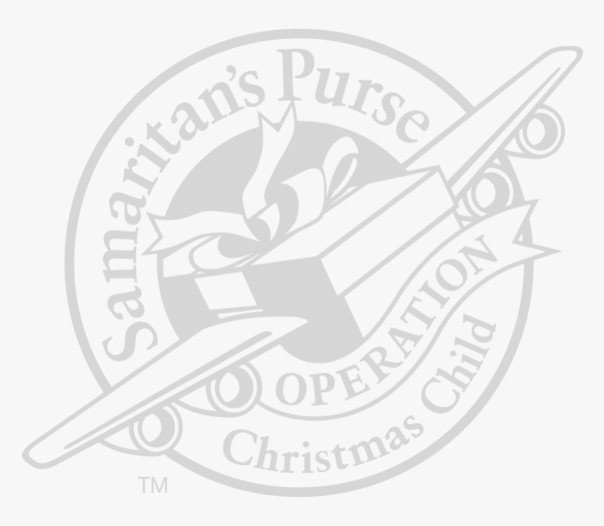 Operation Christmas Child Black And White Logo, HD Png Download, Free Download