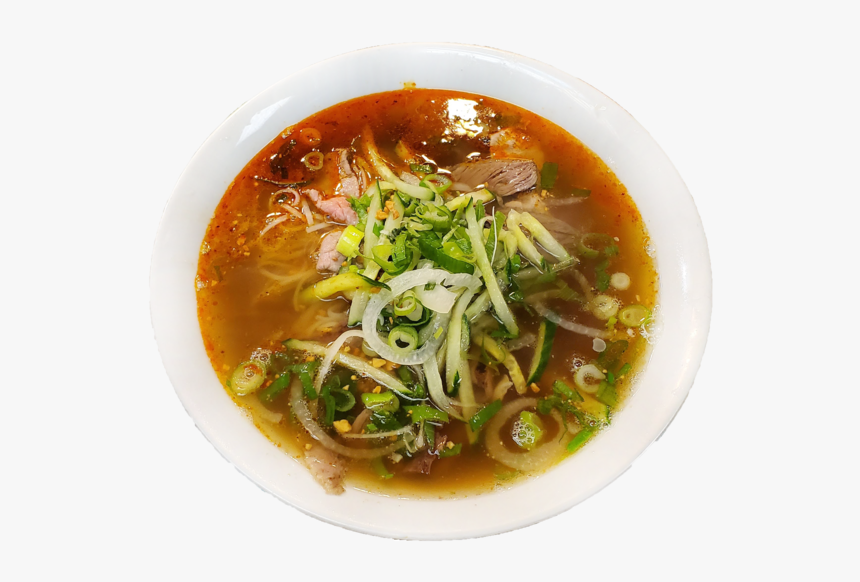 Rice Noodle W/ Satay Beef Special - Thukpa, HD Png Download, Free Download