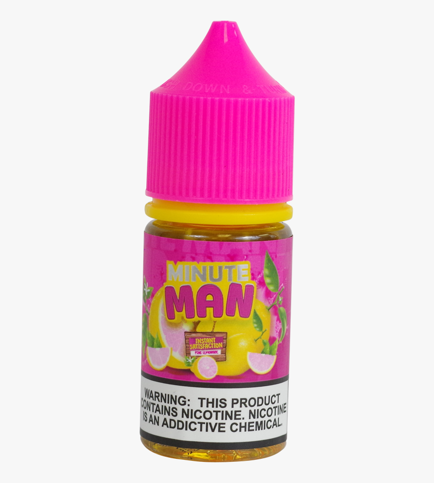 Minute Man Salts Pink Lemonade - Grape, HD Png Download, Free Download