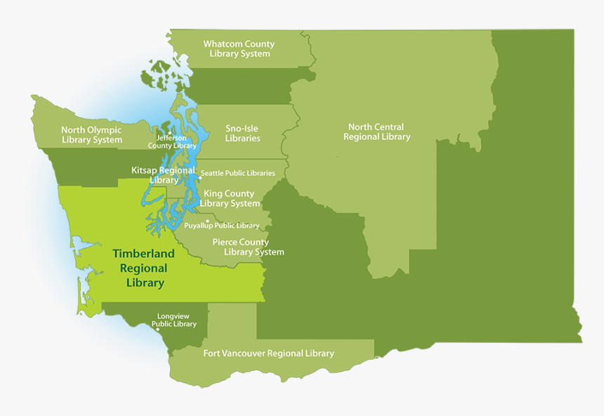 Reciprocal Borrowing Agreement Map - Map, HD Png Download, Free Download