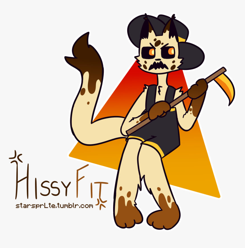 Meet Hissyfit They’re A Mutated Ocelot That Farms And - Cartoon, HD Png Download, Free Download