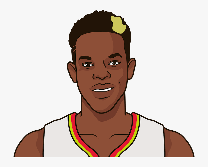 Atlanta Hawks Shot Chart - Cartoon Kevin Durant Drawings, HD Png Download -...