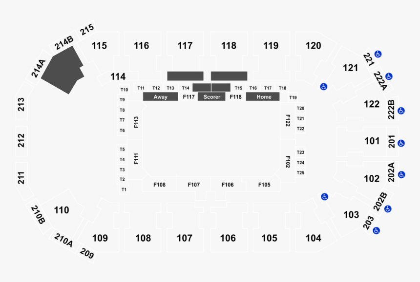 Cedar Park Center Seating Chart, HD Png Download, Free Download