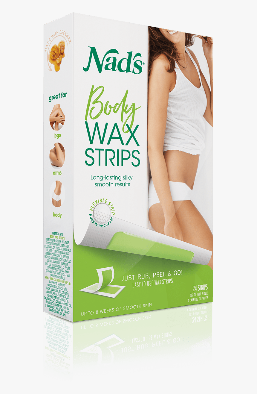 Nads Body Wax Strips, HD Png Download, Free Download