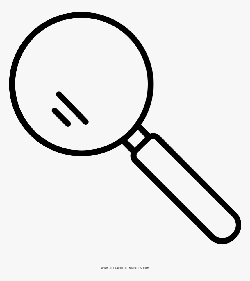 Investigate Coloring Page - Icon, HD Png Download, Free Download