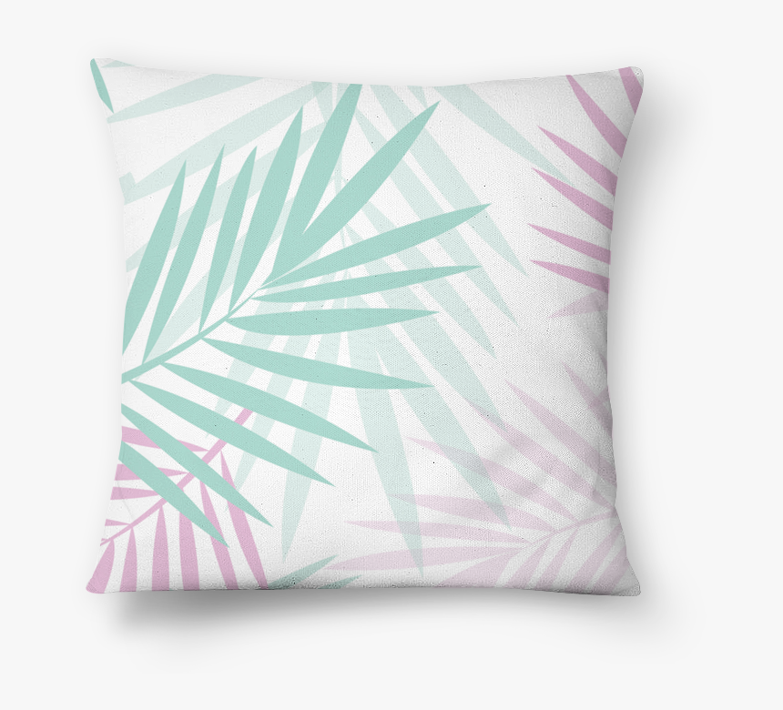 Almofada Folhas De Palmeira Br De Karina Takarana - Cushion, HD Png Download, Free Download