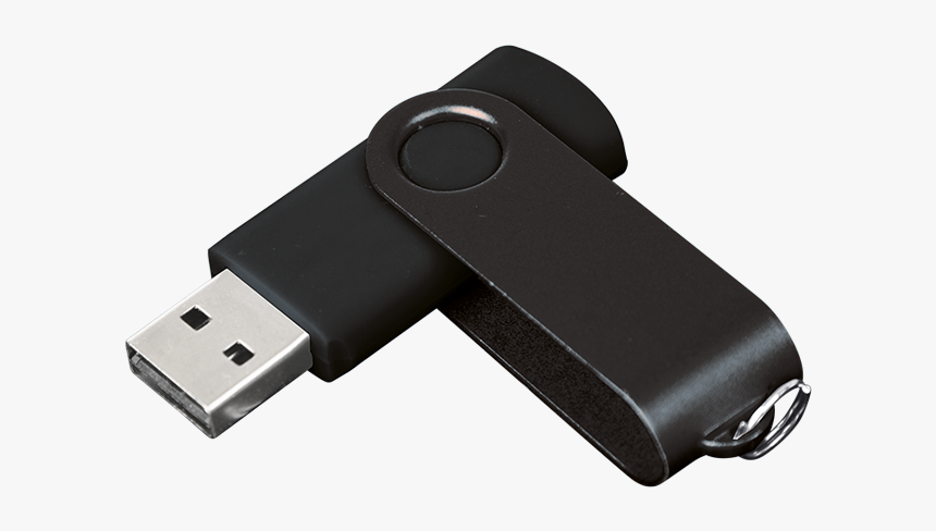 Barron 4gb Swivel Usb Drive - Usb A 3.5 Mm 3 極 コンバーター, HD Png Download, Free Download