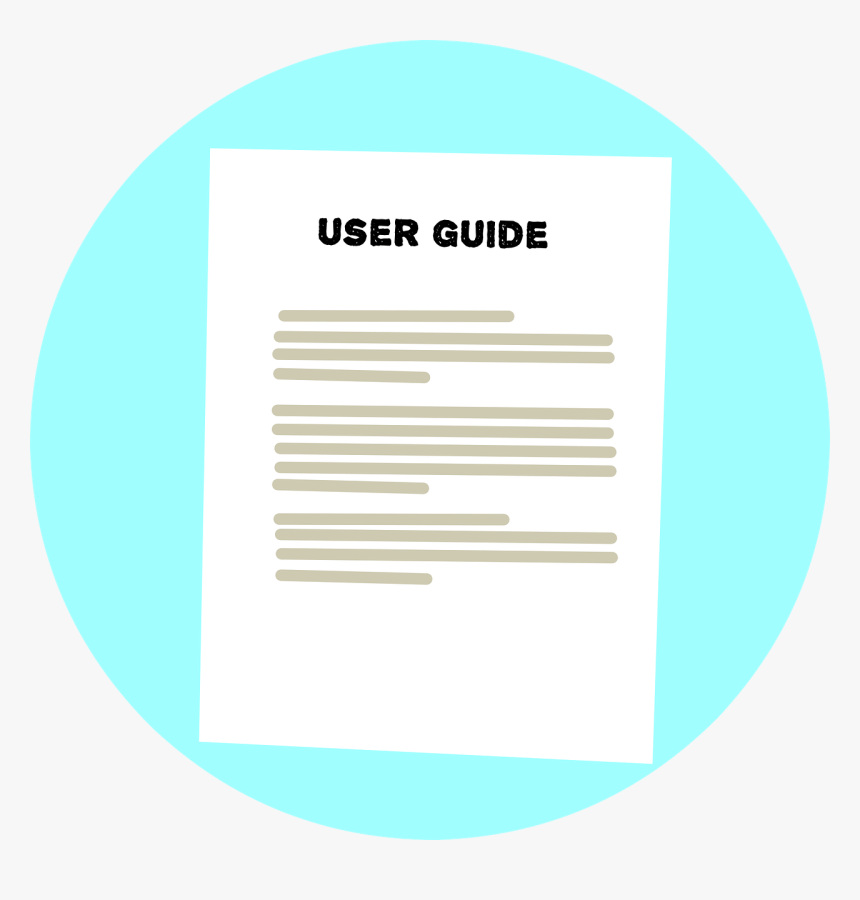User Guide, HD Png Download, Free Download